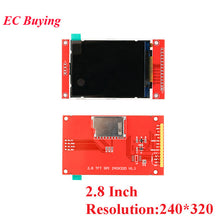 Load image into Gallery viewer, 1.44/1.8/2.0/2.2/2.4/2.8 Inch TFT Color Screen LCD Display Module Drive ST7735 ILI9225 ILI9341 Interface SPI 128*128 240*320