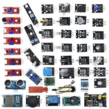 Load image into Gallery viewer, For arduino 45 in 1 Sensors Modules Starter Kit better than 37in1 sensor kit 37 in 1 Sensor Kit UNO R3 MEGA2560